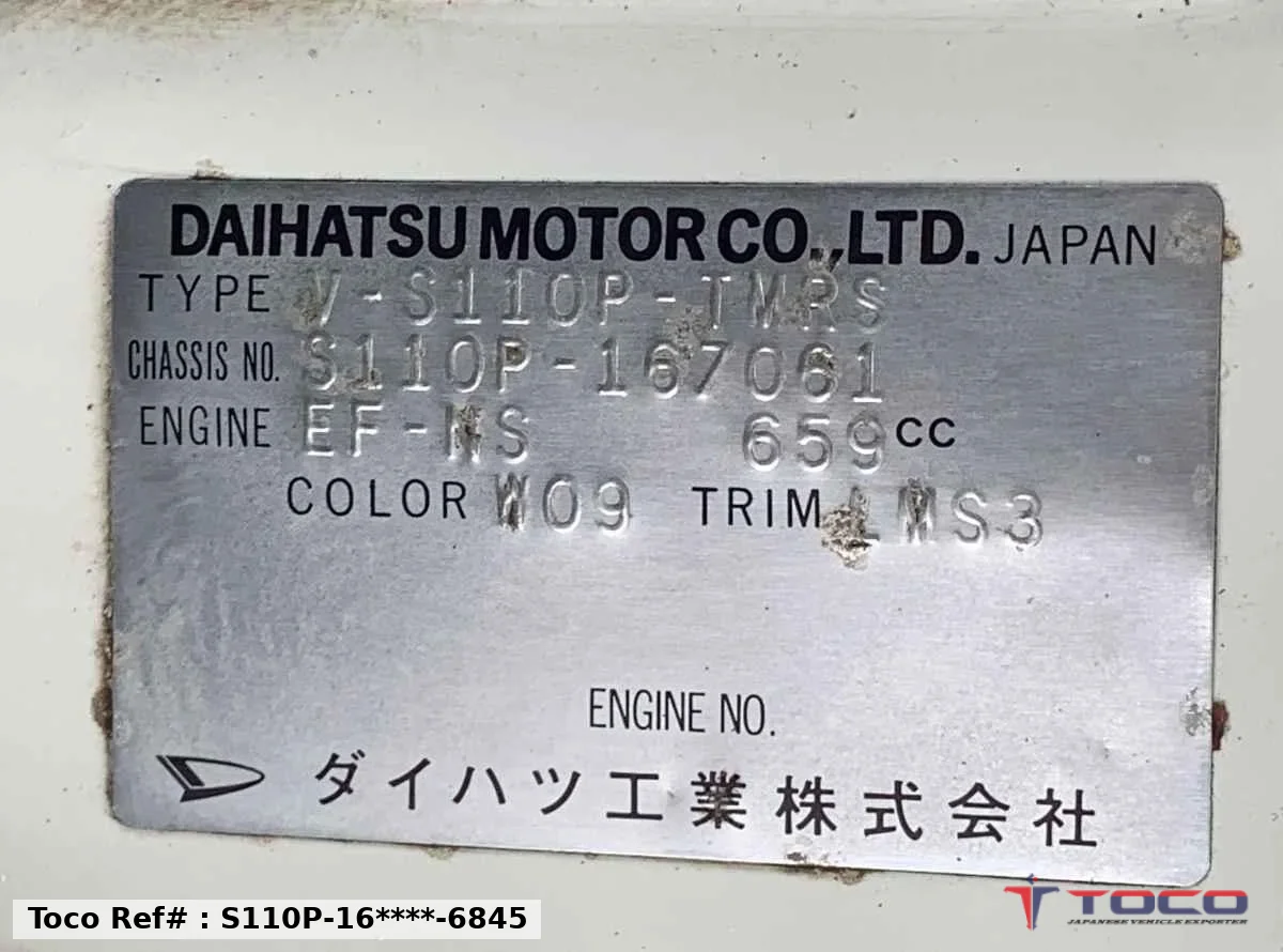 1998  DAIHATSU HIJET TRUCK