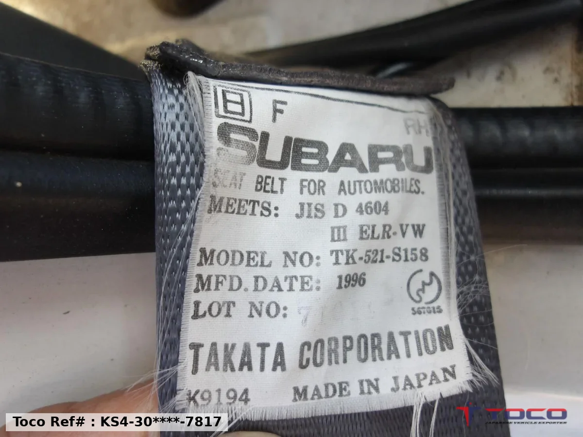 1996 SUBARU SAMBAR TRUCK