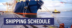Shipping Schedule