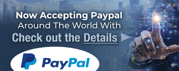 Now accepting paypal