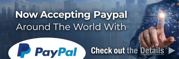 Now accepting paypal